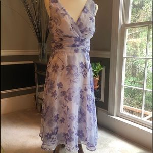 Party dress, lavender, excellent condition.